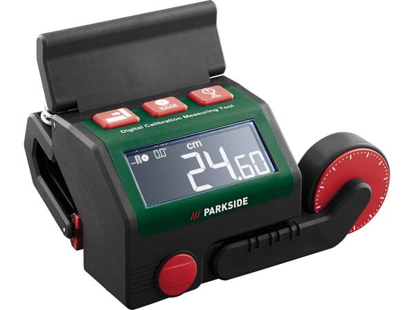 Digital calibration measuring tool or automatic tape measure