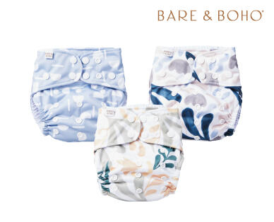 Bare and Boho Reusable Cloth Nappy