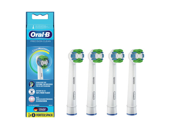 4 brossettes de rechange Precision Clean Oral-B