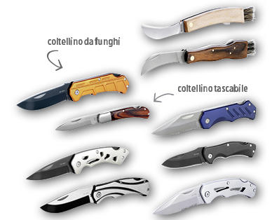 Coltellino tascabile/da funghi ADVENTURIDGE(R)