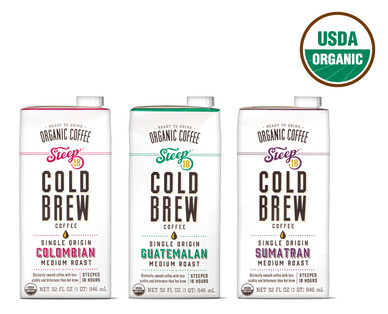 Steep 18 Organic Cold Brew Coffee