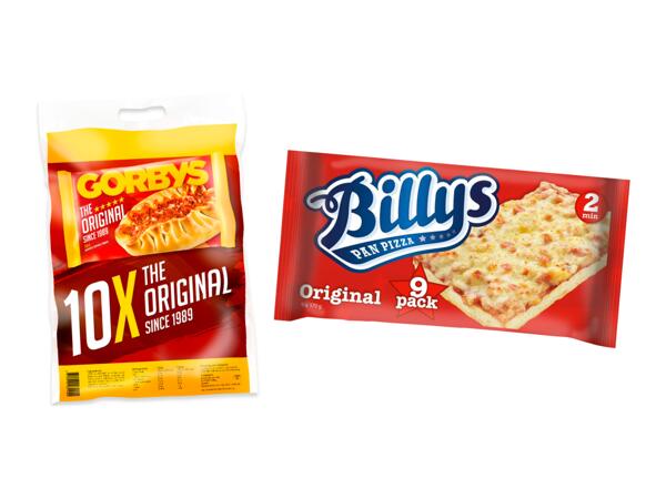 Billys pan pizza/Gorbys Pirog - Lidl - Sverige - Specials archive