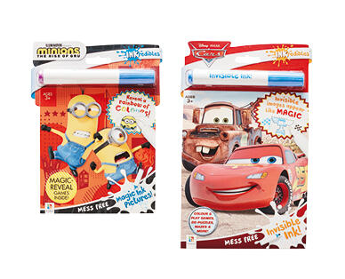 Inkredibles Magic Ink Pictures Licensed Activity Pads