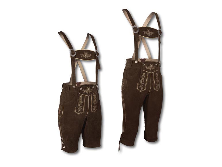 Lederhose kurz/ Capri (ab 24. Aug.) ***Dieser Artikel ist nur in der Deutschschweiz verfügbar.***
