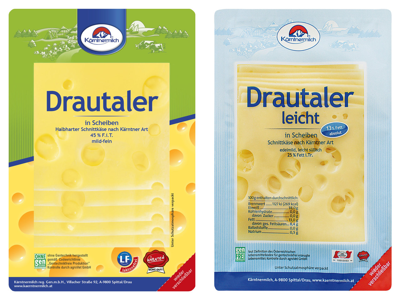 KÄRNTNERMILCH Kärntner Käsescheiben