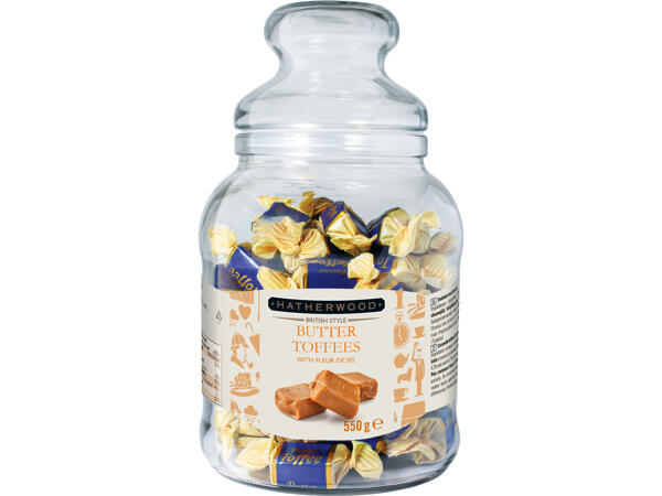 Toffees in a Glass Jar