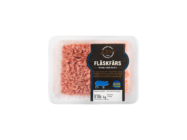 Färsk fläskfärs