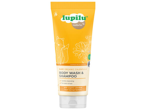 Body Wash & Shampoo, Care Cream, or Nappy Change Cream wth Organic Calendula