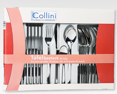 COLLINI Tafelbesteck-Set, 24-teilig