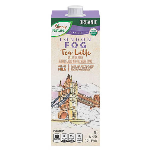 Organic London Fog Tea Latte Concentrate