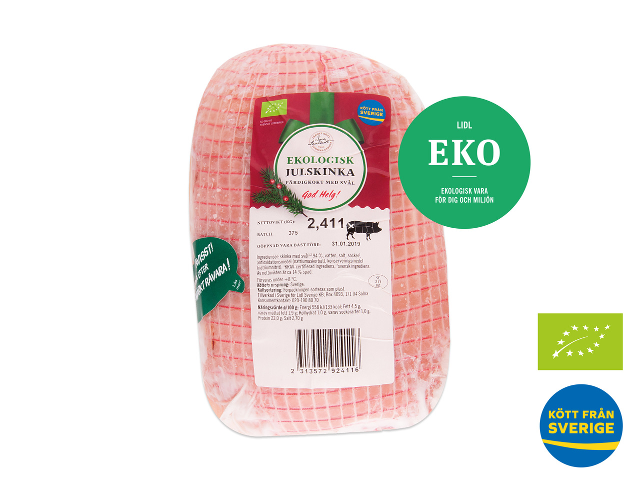 EKOLOGISK JULSKINKA
