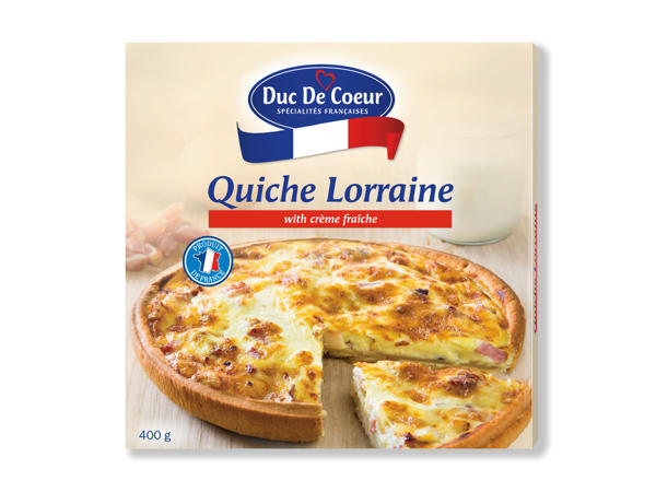 DUC DE COEUR Quiche Lorraine
