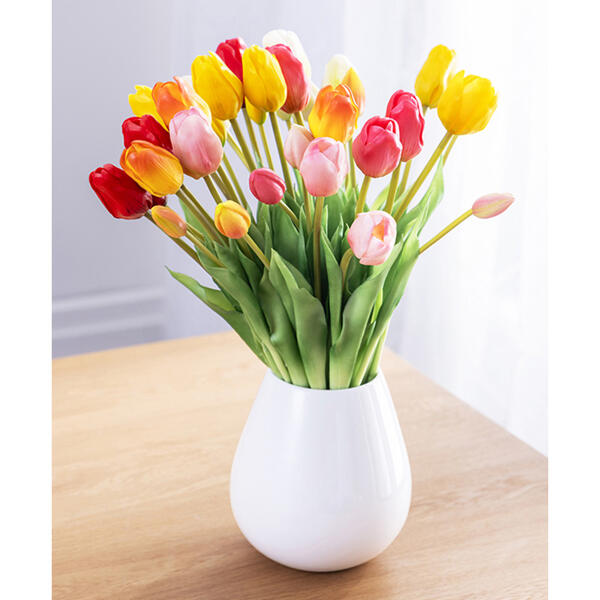 Deko-Tulpen 5er-Set "Real Touch"