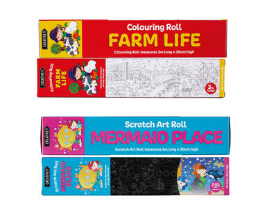 Colouring or Art Rolls