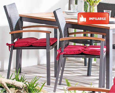 Sedia impilabile "Milano" GARDENLINE(R)