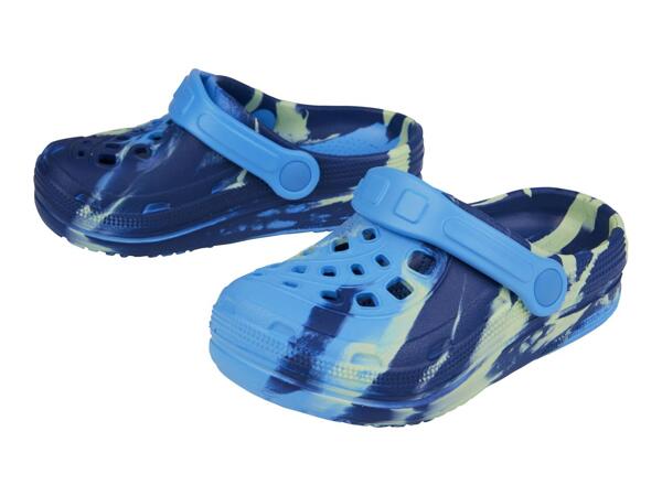 Lupilu Kids' Blue & Green Clogs