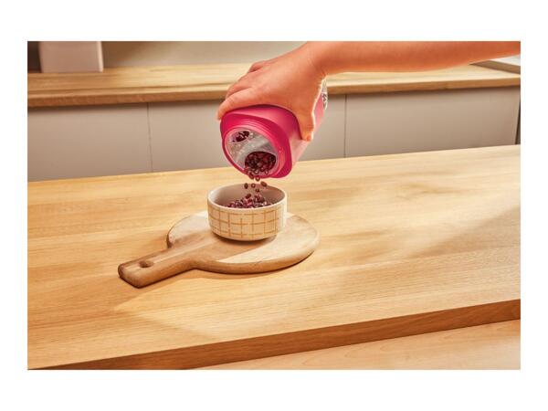 Silvercrest Red Food Storage Containers