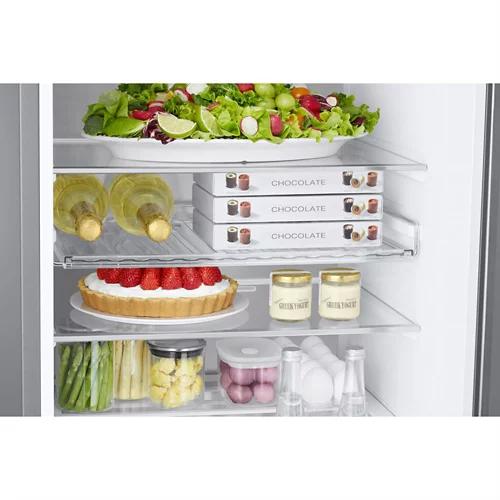 SAMSUNG Réfrigérateur combiné, RB7300 Bespoke, Argent, RB38C7B6BS39/WS