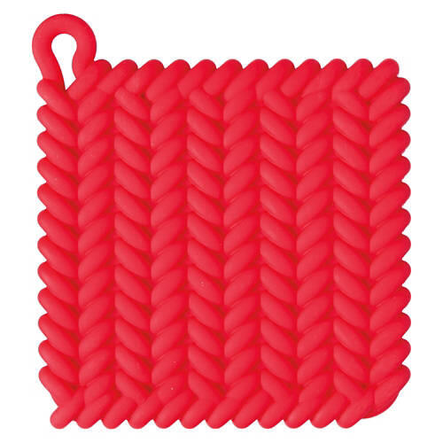 Silicone Trivet, Red