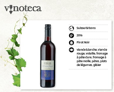 Jeninser AOC Grisons Pinot Noir WINZERFREUD