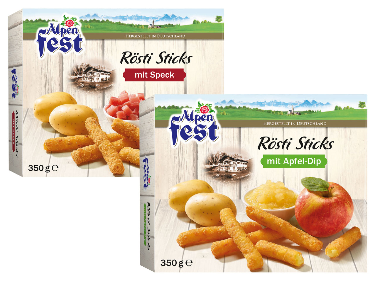 ALPENFEST Rösti Sticks
