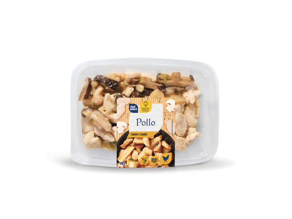 Chicken, Mushrooms and Bamboo