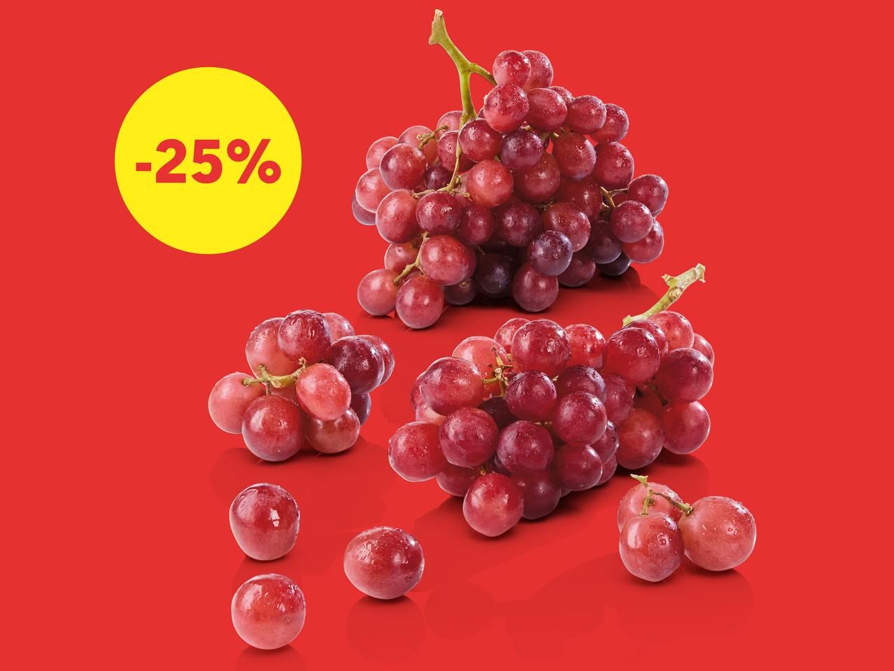 RÖDA VINDRUVOR, 500 G