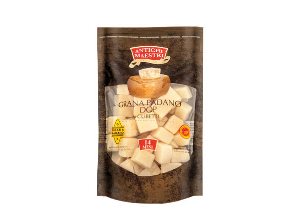 Grana Padano PDO Cubes