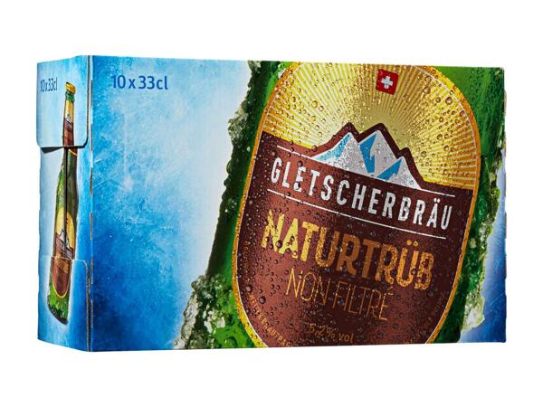Bière suisse naturellement trouble