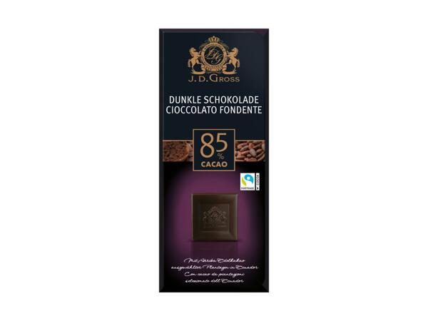 Dunkle Schokolade Arriba 85%​