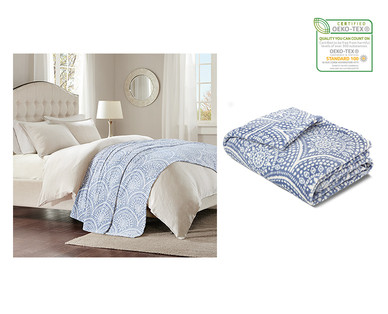 Huntington Home Oversized 60" x 70" Velvet Plush Throw