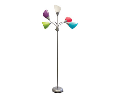 Easy Home 5-Head Adjustable Floor Lamp
