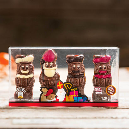 Figurines de Saint-Nicolas, 4 pcs