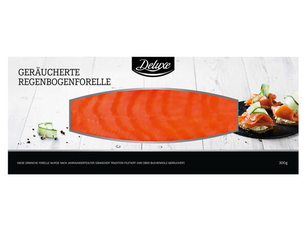 DELUXE ASC geräucherte Regenbogenforelle