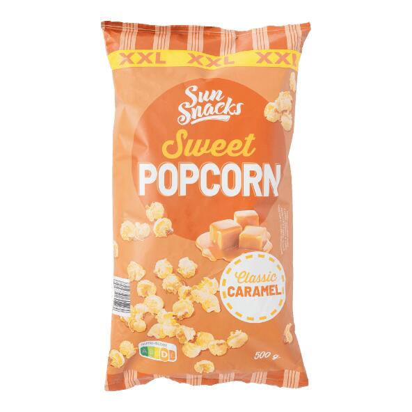 SUN SNACKS(R) 				Popcorn au caramel