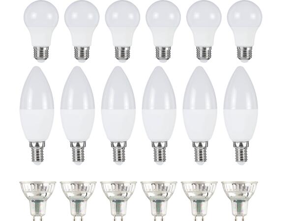 LED-lampor, 6-pack