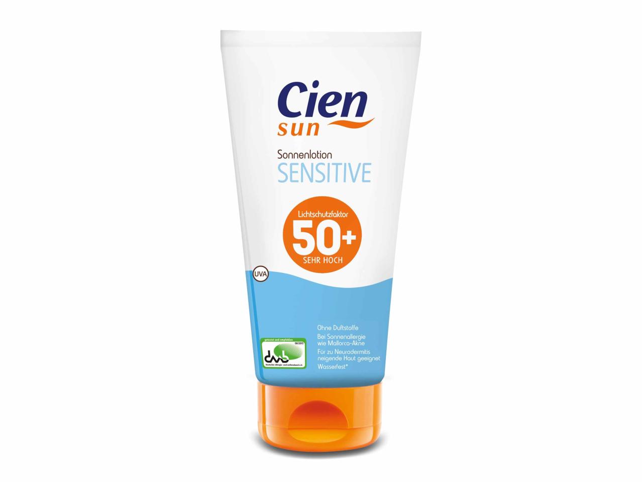 Lotion solaire sensitive