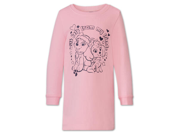 Mädchen Sweatkleid