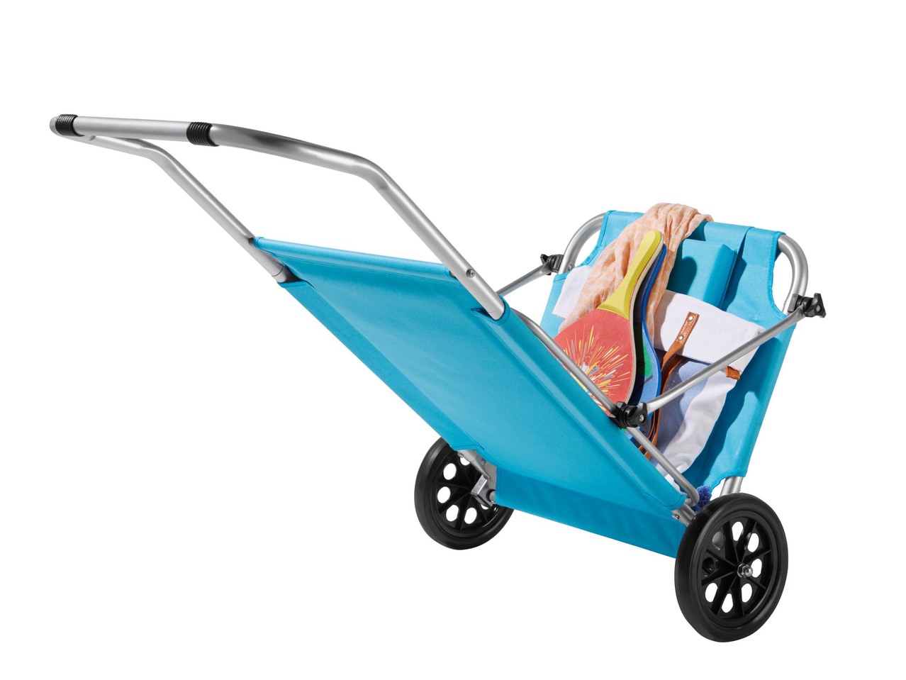 Sunlounger With Wheels
