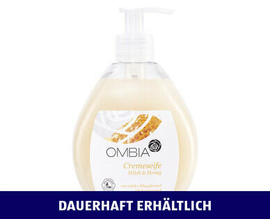 OMBIA 
 FLÜSSIGE CRÈMESEIFE