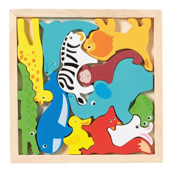 PLAYLAND(R) 				Puzzle en bois