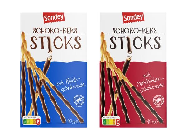 Schoko-Kekssticks