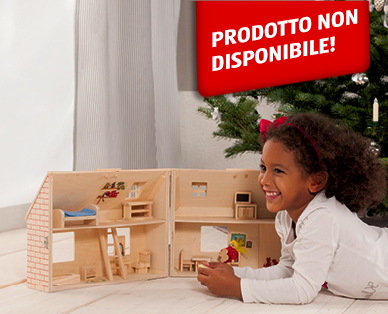 Valigetta con casa delle bambole/stalla dei cavalli TOYLINO