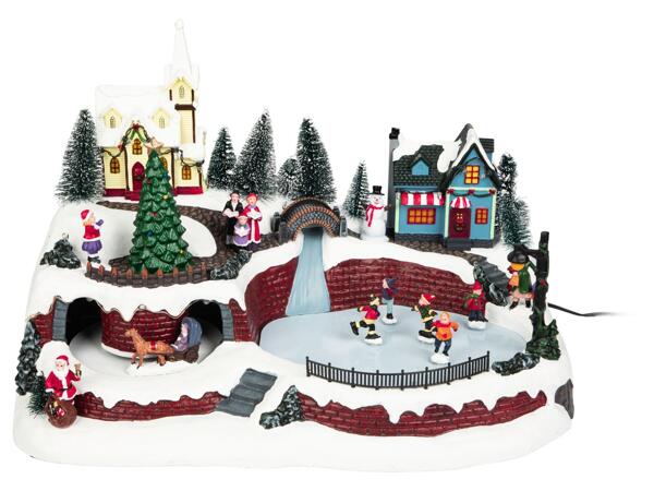 Animated Christmas Scene