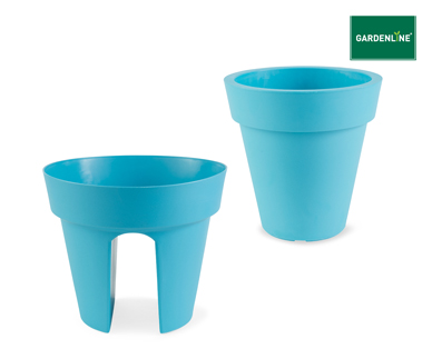 ASSORTED DECORATIVE POTS