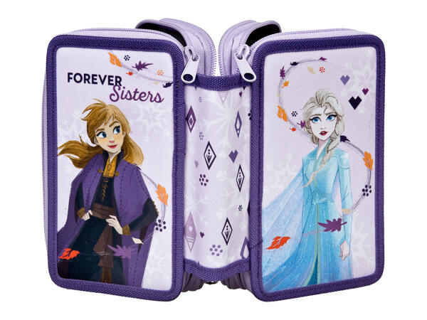 Case with Three Zippers "Minions, Frozen, Spiderman, Spirit"