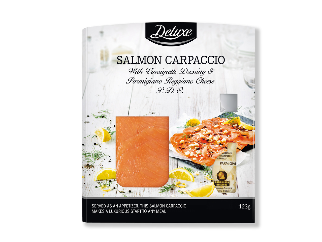 Laksecarpaccio