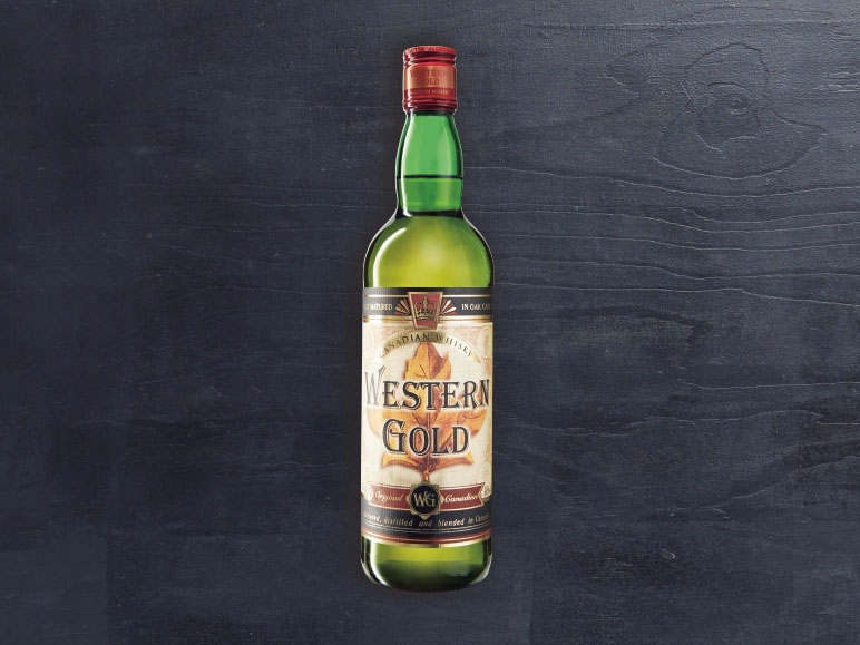 Canadian Whisky "Western Gold"