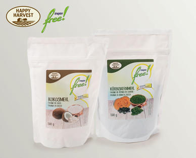 ENJOY FREE!/HAPPY HARVEST Spezialmehle, glutenfrei