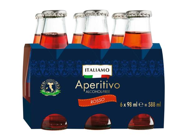 Aperitivo Alcohol Free Rosso 6x98ml